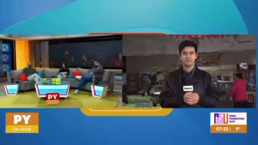 Presentadores humillan a reportero en vivo en Paraguay