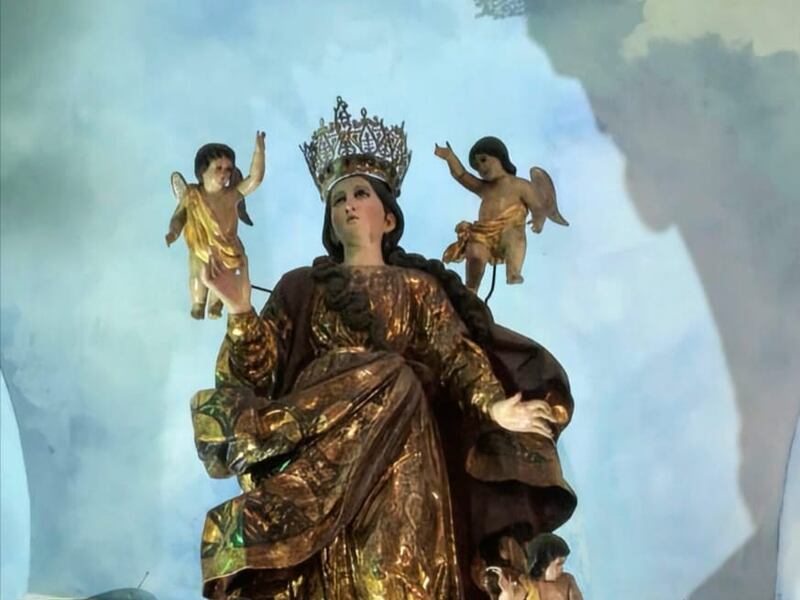 La ciudad de Guatemala celebra a la Virgen de la Asunción con procesión y rezados