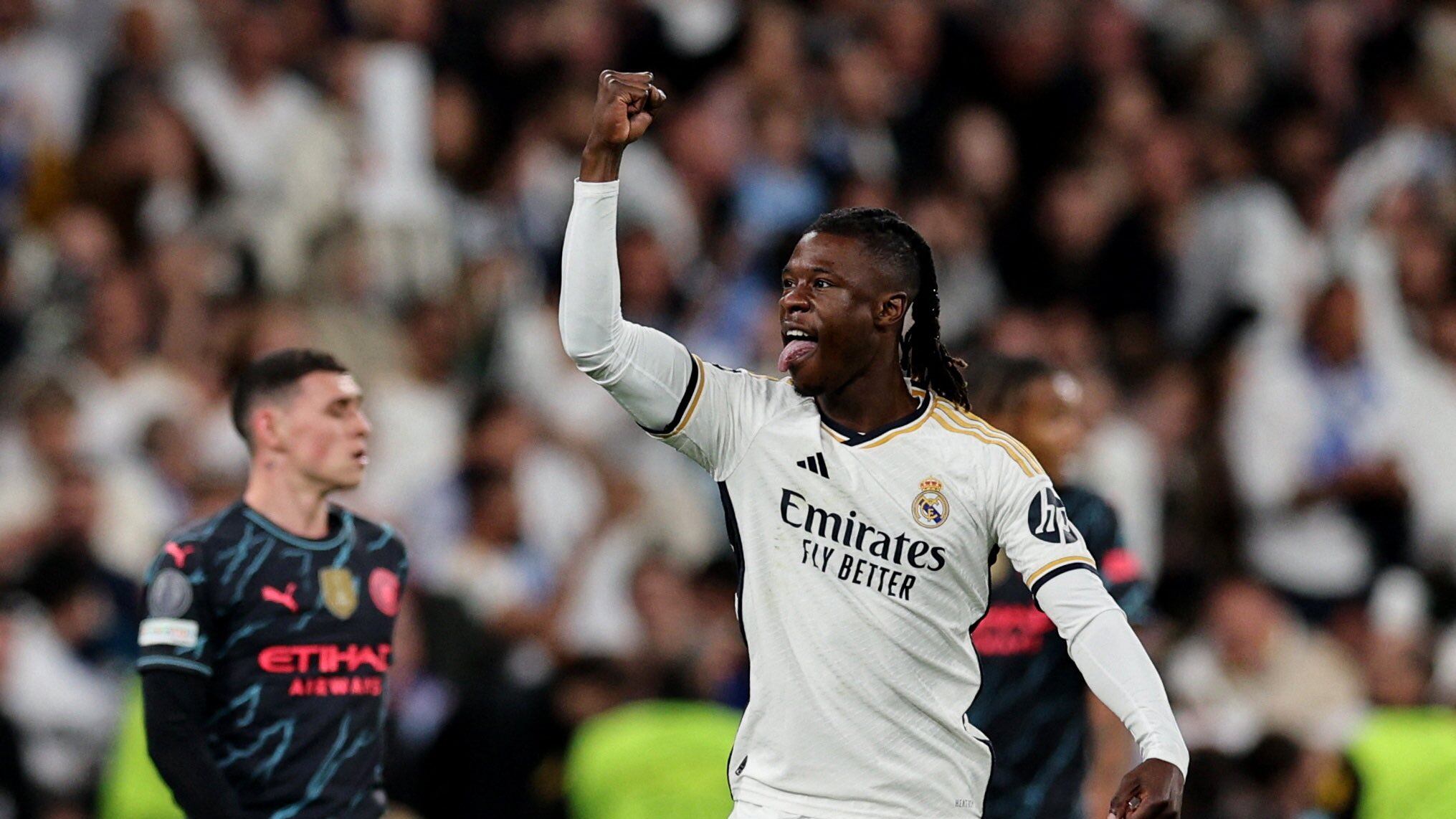 Real Madrid y Manchester City animaron un electrizante empate 3-3