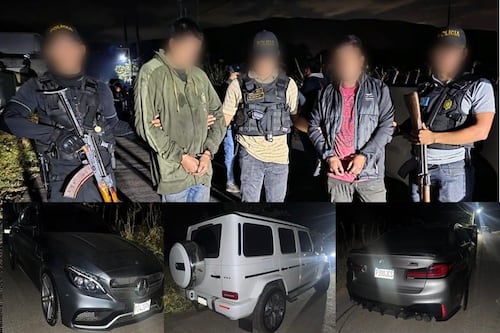 Recuperan carros de lujo robados y capturan a dos sospechosos en Villa Canales