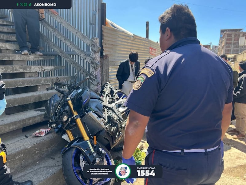 (Foto: Bomberos Municipales Departamentales)