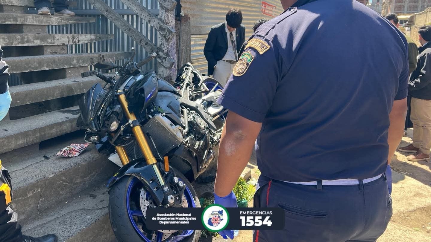 (Foto: Bomberos Municipales Departamentales)