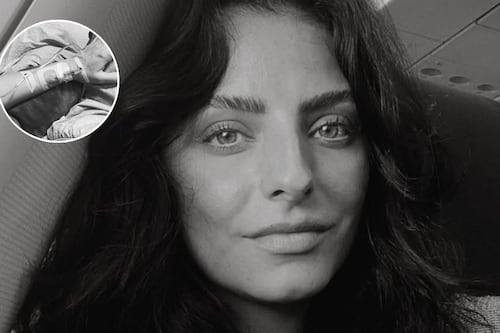 Aislinn Derbez comparte alarmante fotografía y explica cuál es su estado actual