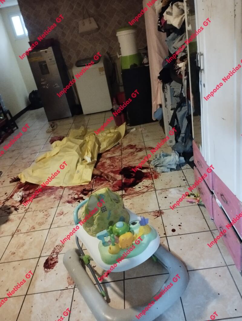 Escena del crimen.