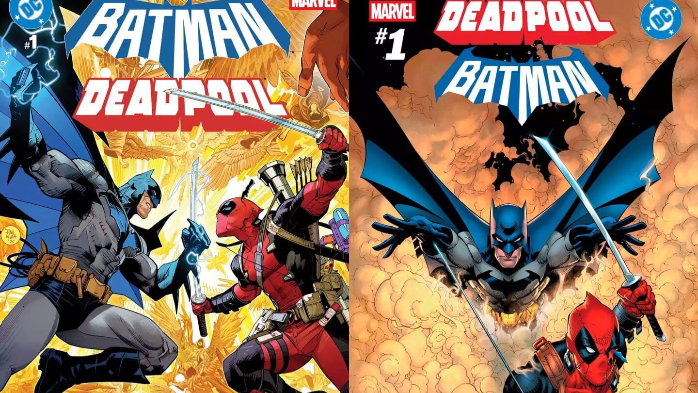 Batman y Deadpool se enfrentarán (¿o unirán?) en un crossover épico este 17 de septiembre.