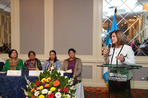 “Nos duele lo que pasó”: Vicepresidenta Karin Herrera se pronuncia por la muerte de policías