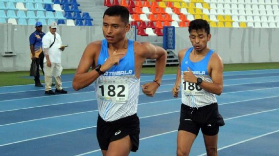 Barrondo durante una prueba previo a París 2024