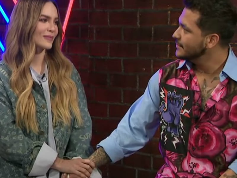 Christian Nodal y el vestido de Belinda que lo hizo enojar y la mandó a cambiar
