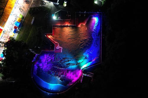 La Navidad llega en el histórico Mapa en Relieve en 2025