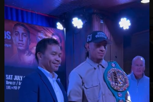 Expertos del boxeo dan su vaticinio de la pelea Manny Pacquiao y Mario Barrios