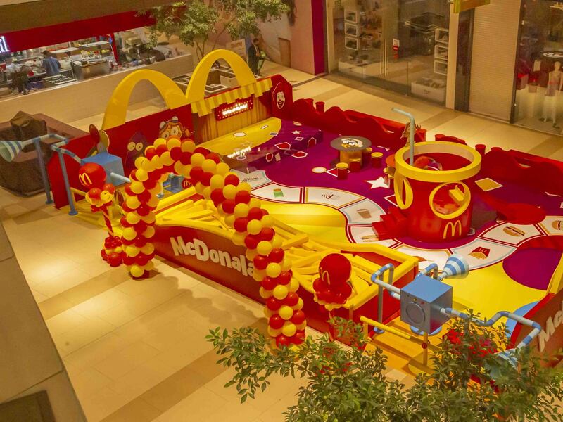 McDonalandia: La zona de juegos que le encantará a tus hijos en Naranjo Mall