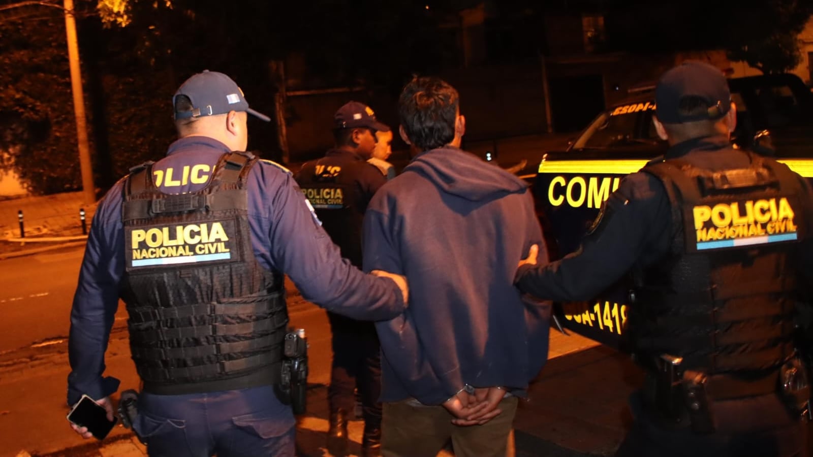 Capturan a cinco presuntos mareros armados tras frustrado secuestro de piloto de InDriver