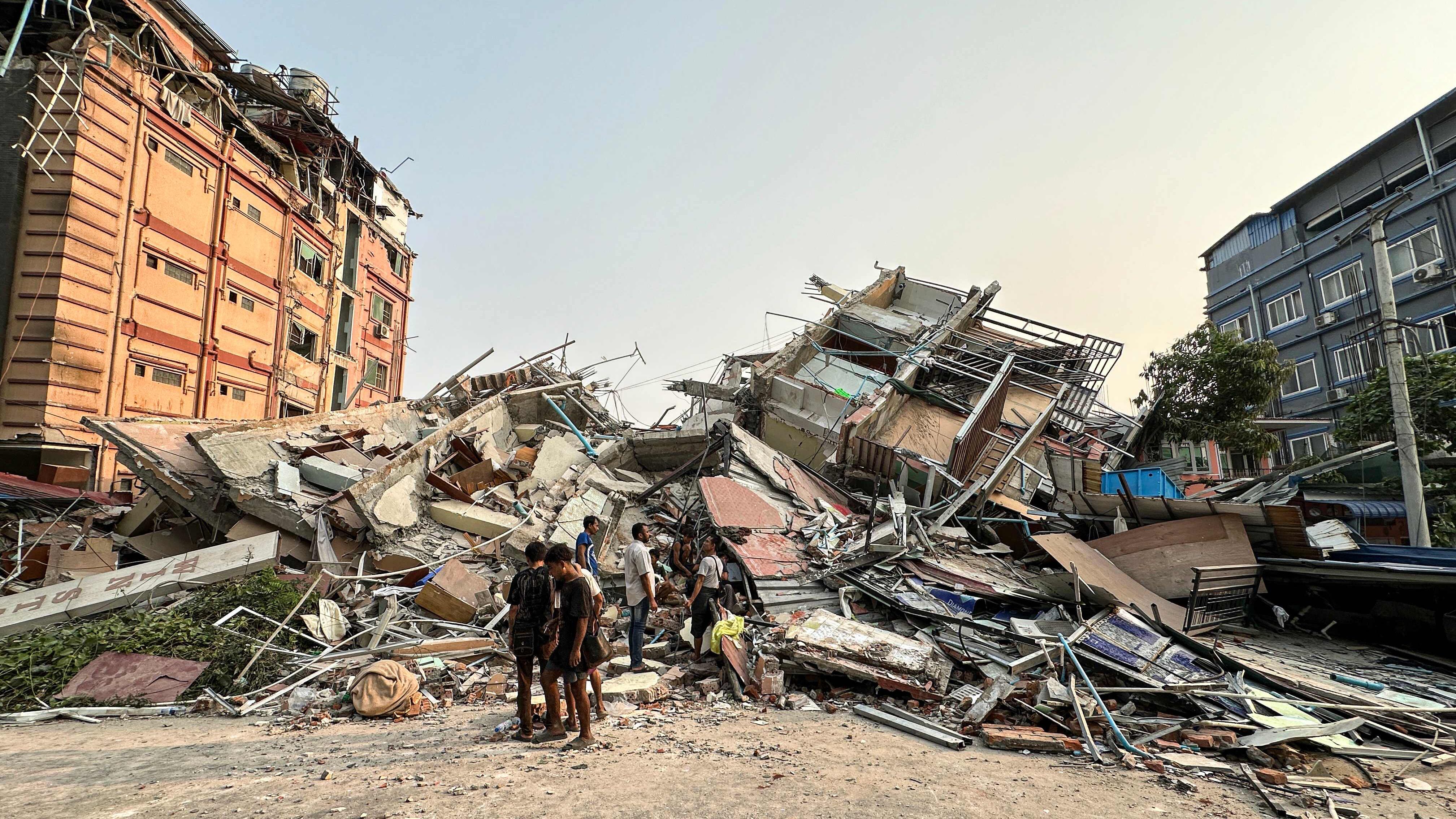 VIDEO. Los catastróficos resultados que dejó el terremoto en Myanmar