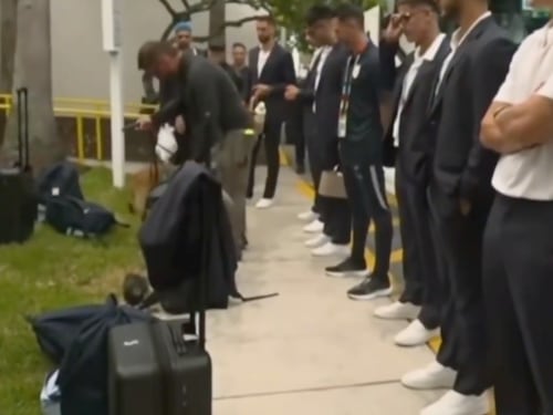 Selección de Uruguay es sometida a rigurosa inspección en el Mundial