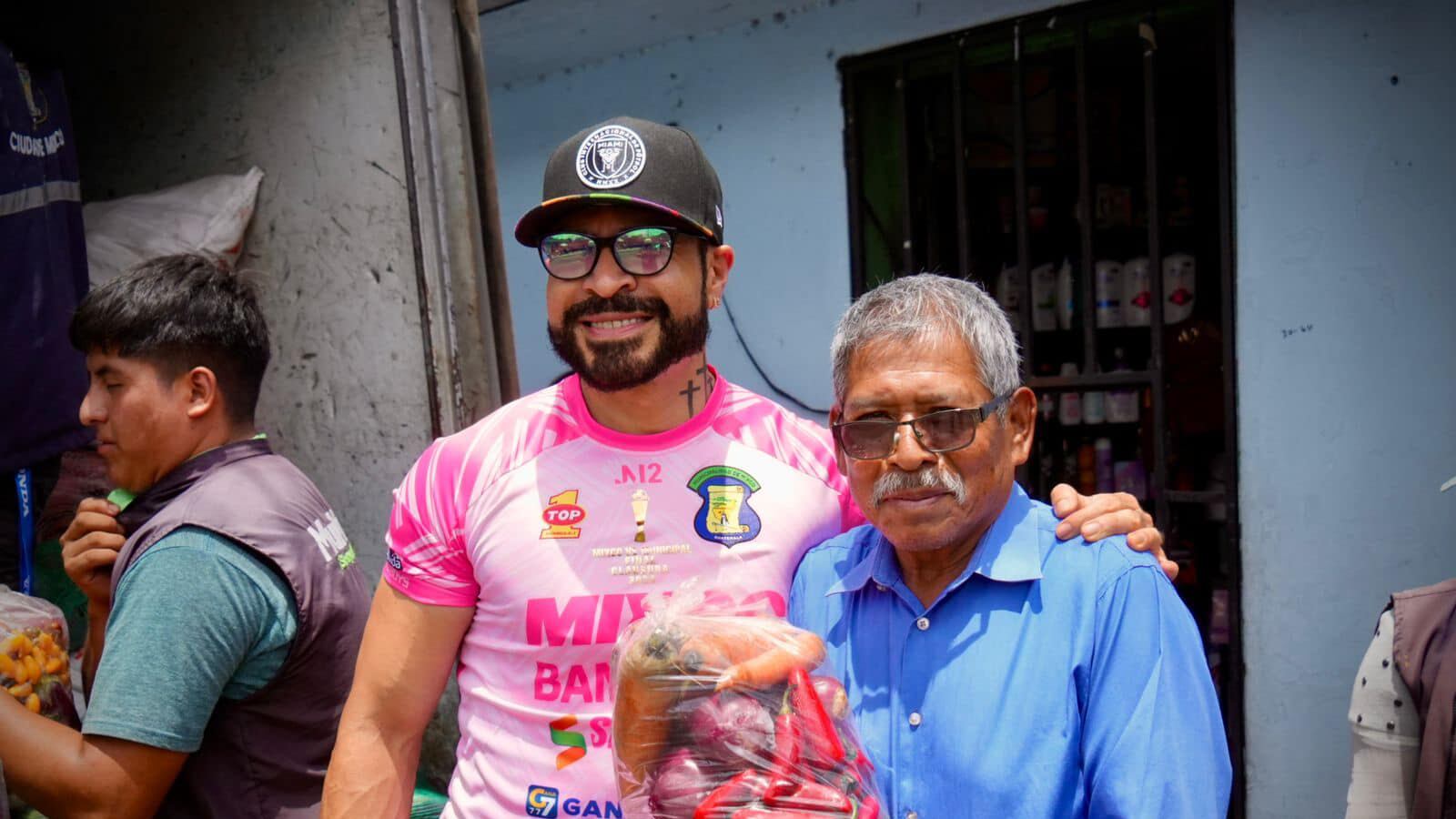 Neto Bran, alcalde de Mixco y presidente del Deportivo Mixco.