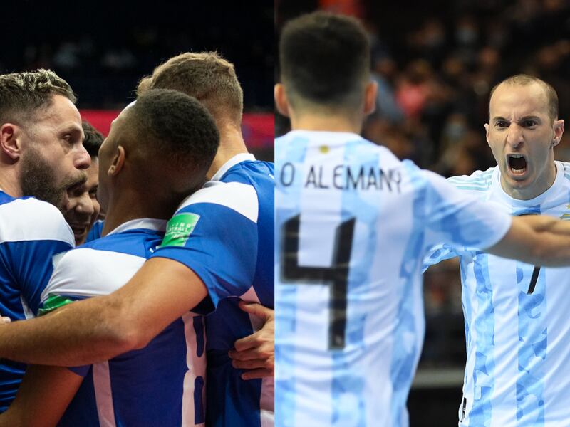 Clásico Sudamericano en las semifinales de la Copa del Mundo de Futsala