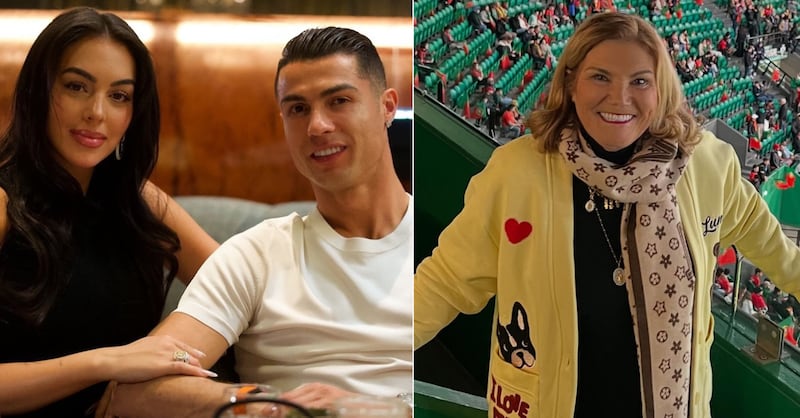 Así reaccionó la madre de Cristiano Ronaldo a su compromiso.