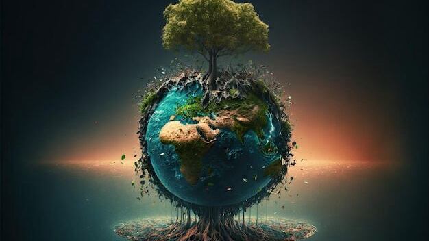 Hoy es el Día de la Tierra.
No necesitas salvar el mundo tú solo, solo empieza con algo.