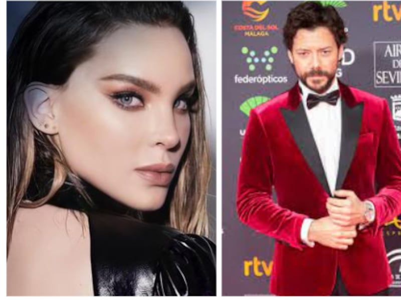 Belinda aparece con arriesgado vestido de hoyos en compañía de “El profesor”