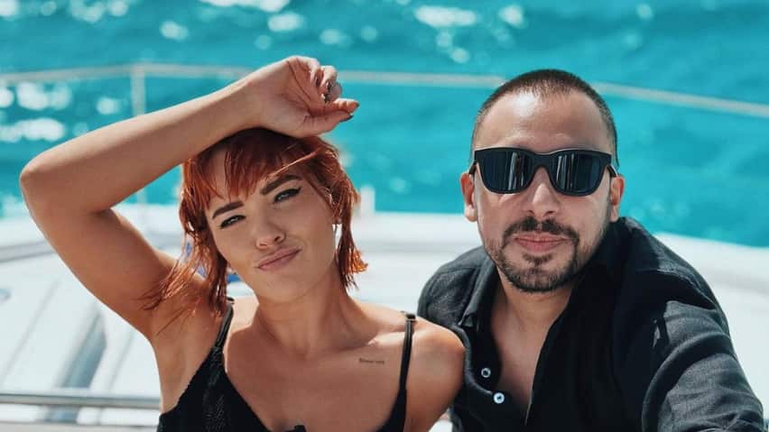 Thalí García ha estado con Felipe Aguilar desde hace ocho años.