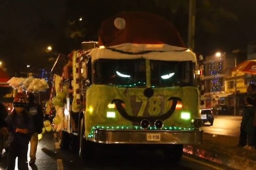 Anuncian desfile de carrozas “Guardianes de la Navidad” de los Bomberos Voluntarios