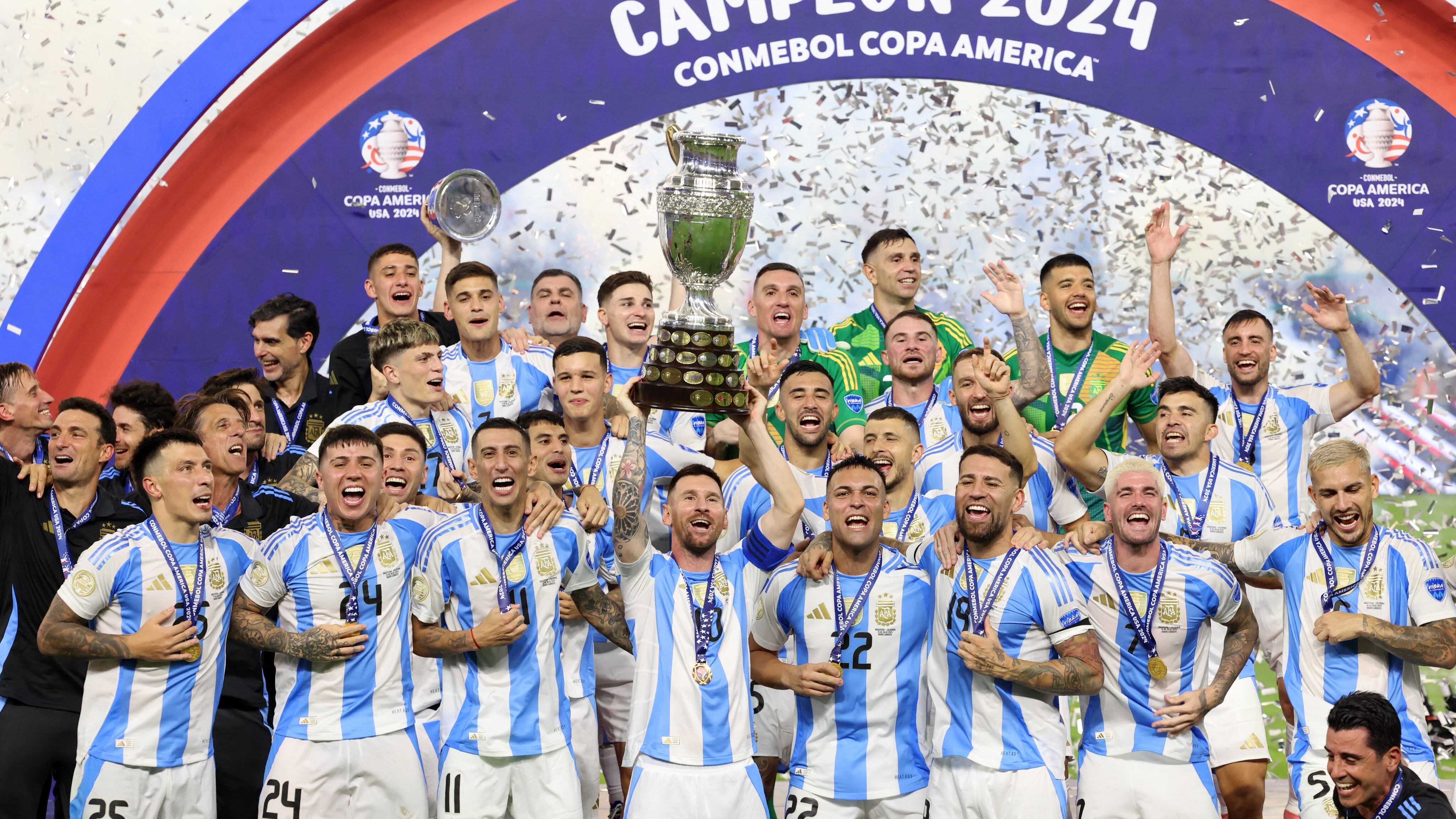 Argentina es la campeona de América.