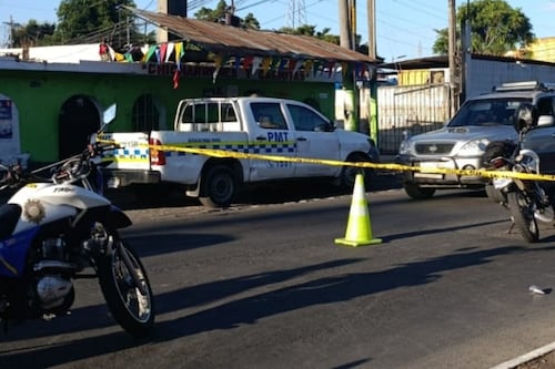 Cierran carriles en Villa Nueva por hombre que murió atropellado