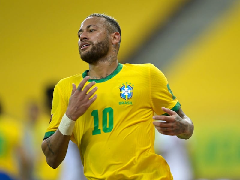 Neymar se convirtió en el máximo goleador brasileño en Eliminatorias