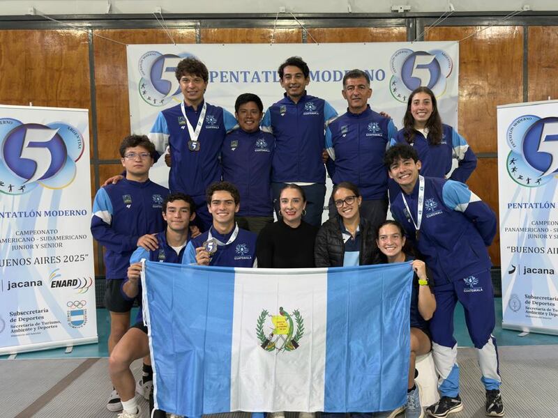 Guatemala brilla en el Panamericano de Pentatlón Moderno con seis oros