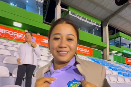 ¡Esme la Chapina es oficialmente la fan #1 de Comunicaciones! Y este es su jugador preferido.