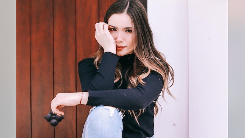 La guatemalteca Kati Zaragoza y su foto en calzoneta ceñida que remarca sus atributos