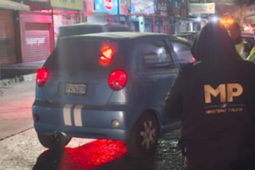 Operativo contra taxis piratas en Villa Nueva