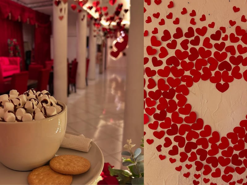 ¡Sorprende a tu pareja! El restaurante de la zona 1 con decoración de San Valentín