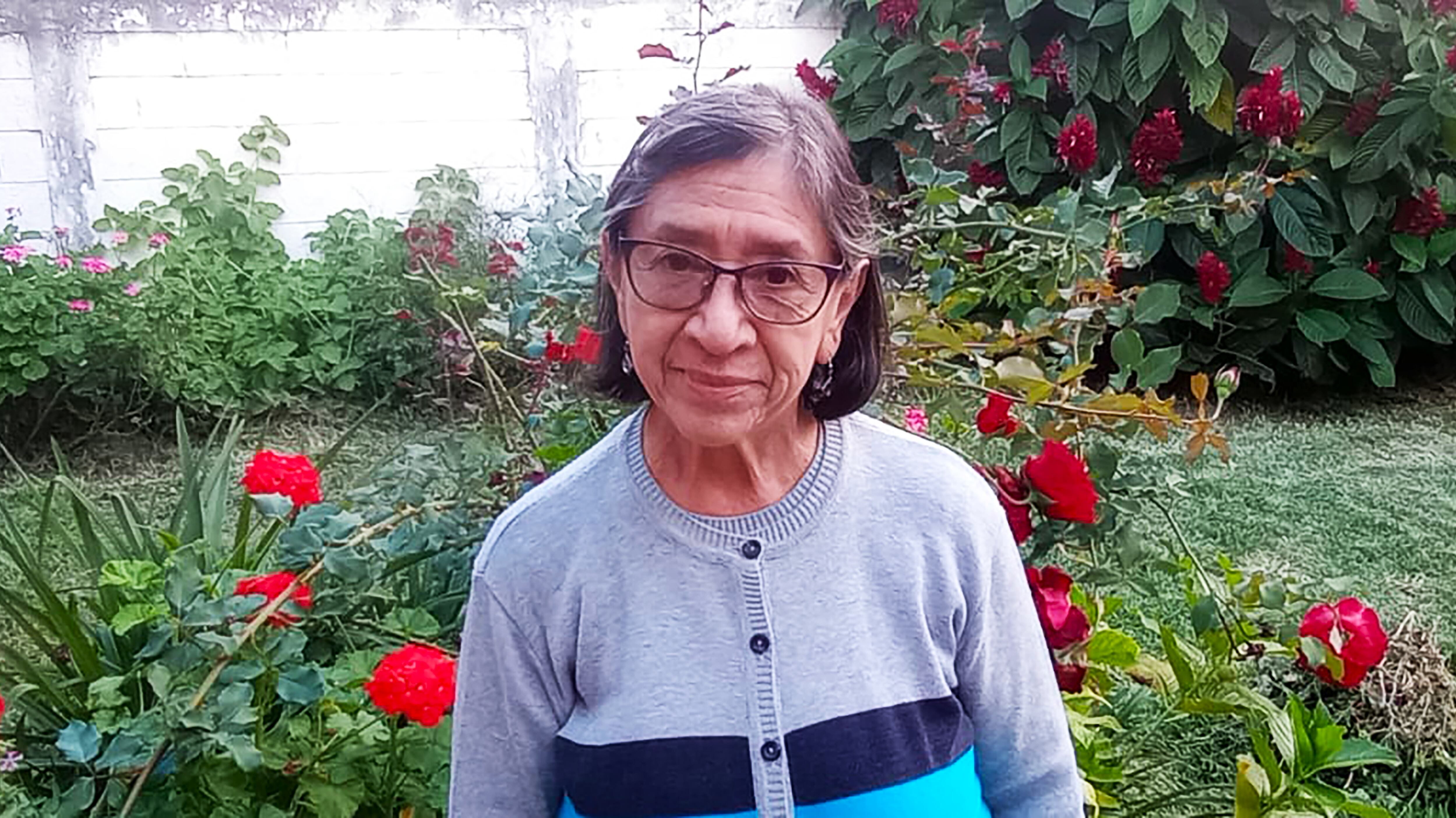 Dolores Tumax, de 76 años.