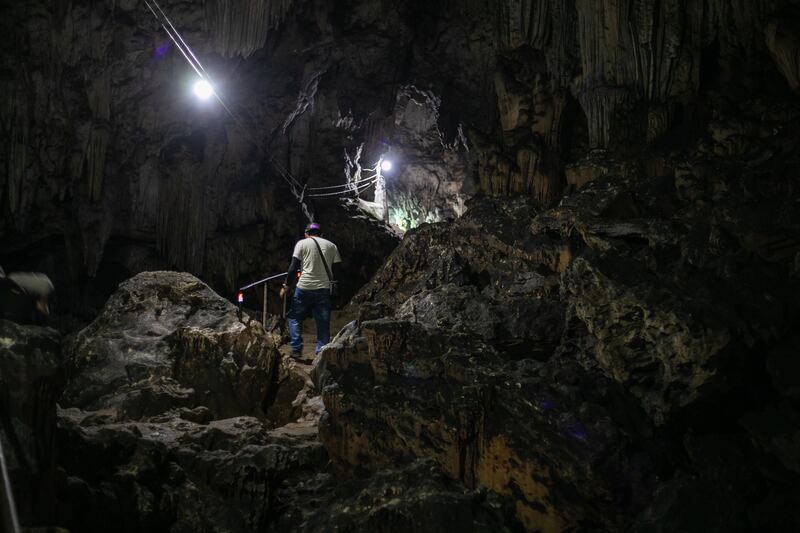 Parque Nacional Grutas de Lanquín. Foto: Conap