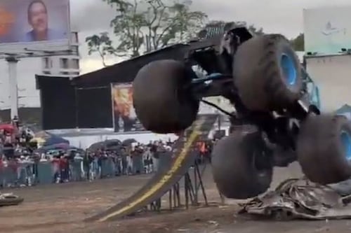 ¿Falla mecánica? La razón por la que un Monster truck causó un mortal accidente en Colombia