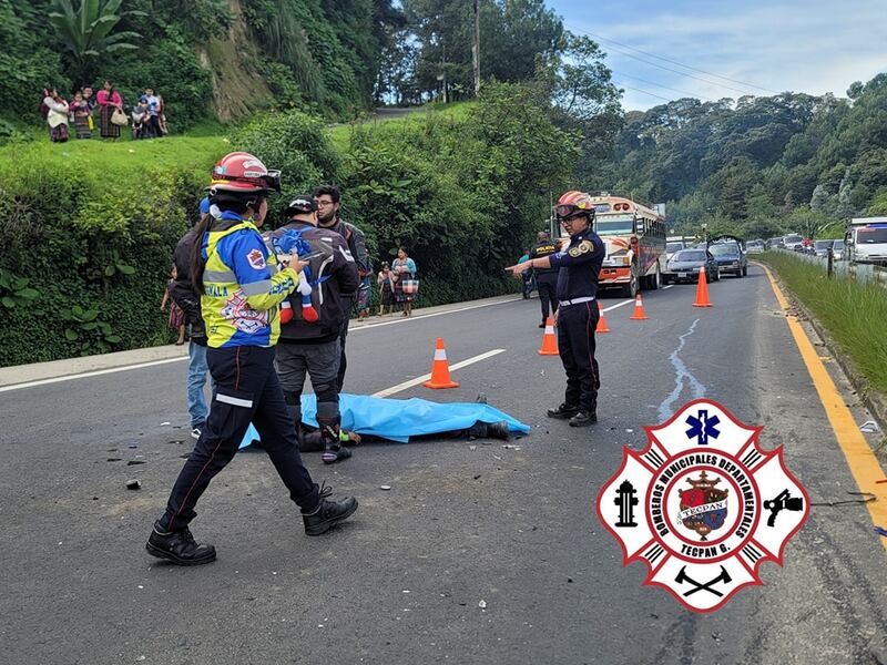 Motorista muere en ruta Interamericana tras colisionar vehículo