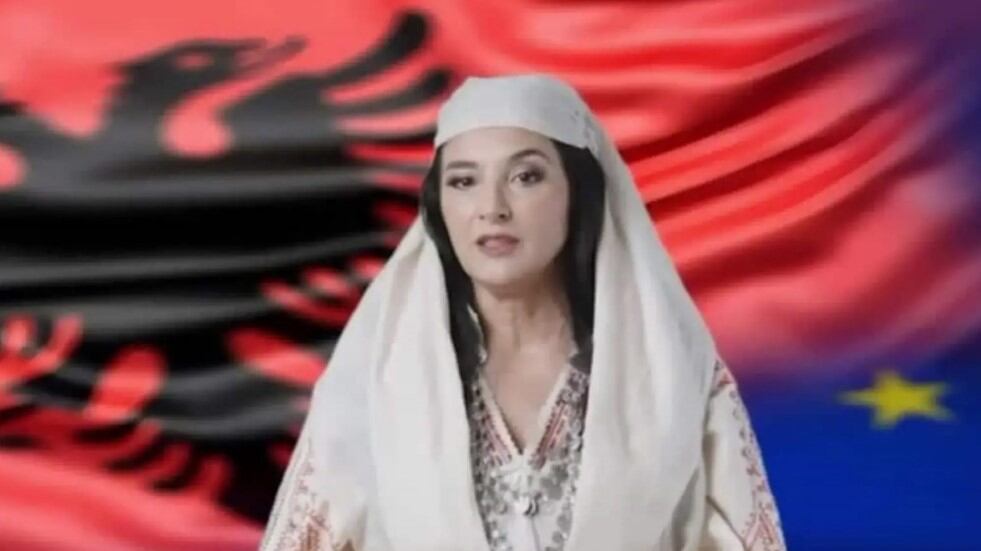 Ministra de Contratación Publica creada con IA. (Foto: Redes sociales)