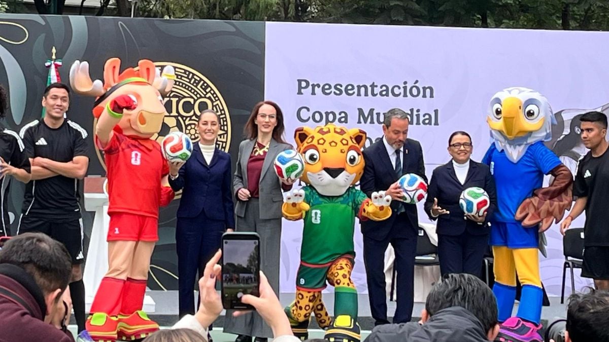 ¡México está listo! Sheinbaum presenta la Copa Mundial de la FIFA 2026; se esperan 5.5 millones de turistas