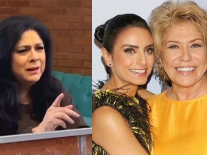 Victoria Ruffo envía mensaje a Aislinn Derbez tras el fallecimiento de su madre: “Que se resigne pronto”