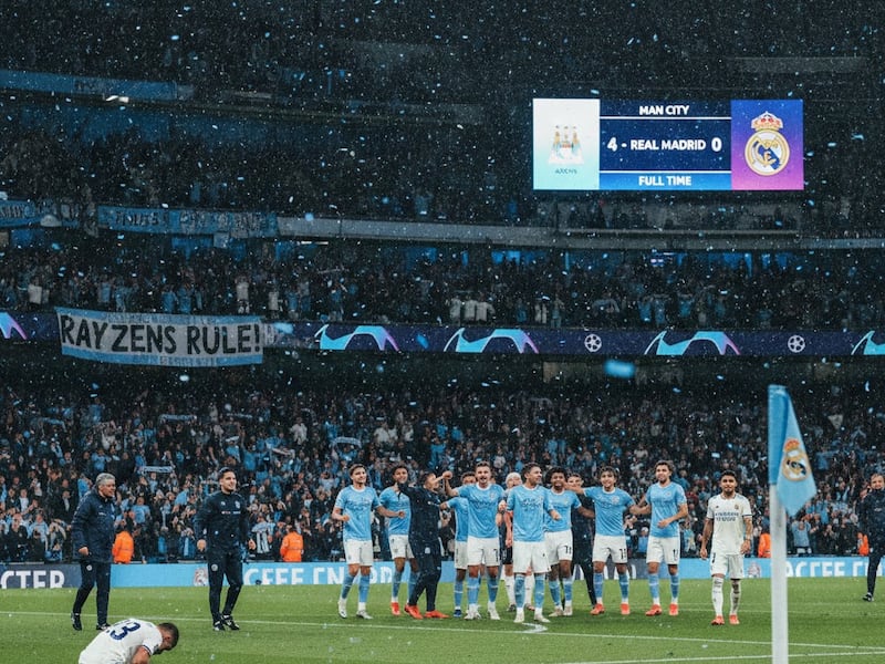 Descalabro en el Bernabéu: El Real Madrid cae ante el Manchester City