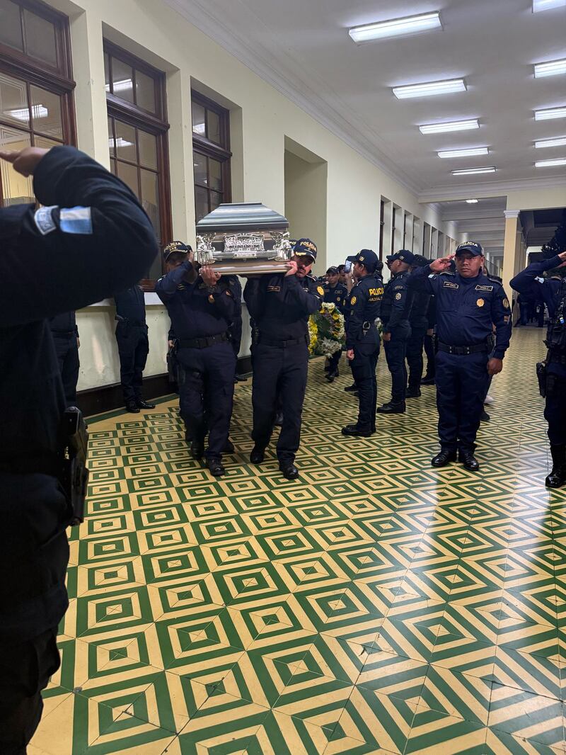Falleció en cumplimiento del deber