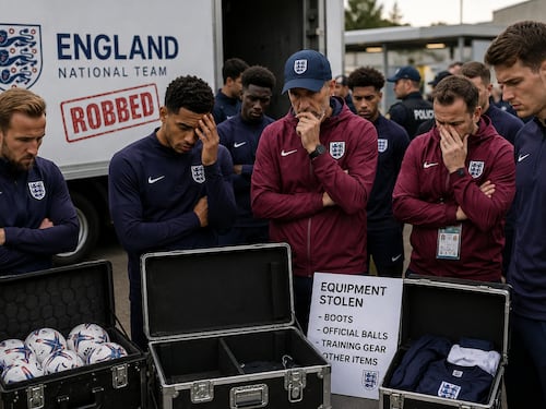 Roban a la selección de Inglaterra a solo días de debutar en el Mundial