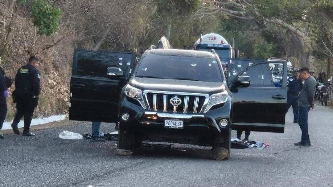 En horas de la madrugada se produjo un incidente armado en Jalpatagua, Jutiapa. Foto: Bomberos departamentales