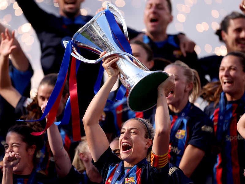 Barcelona Femenino conquista la Liga de Campeones con remontada incluída
