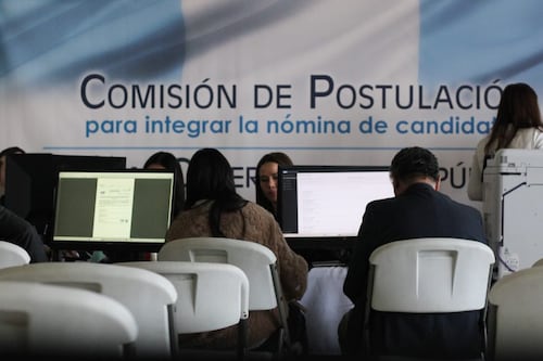 Los rostros de los 59 aspirantes a Fiscal General del MP