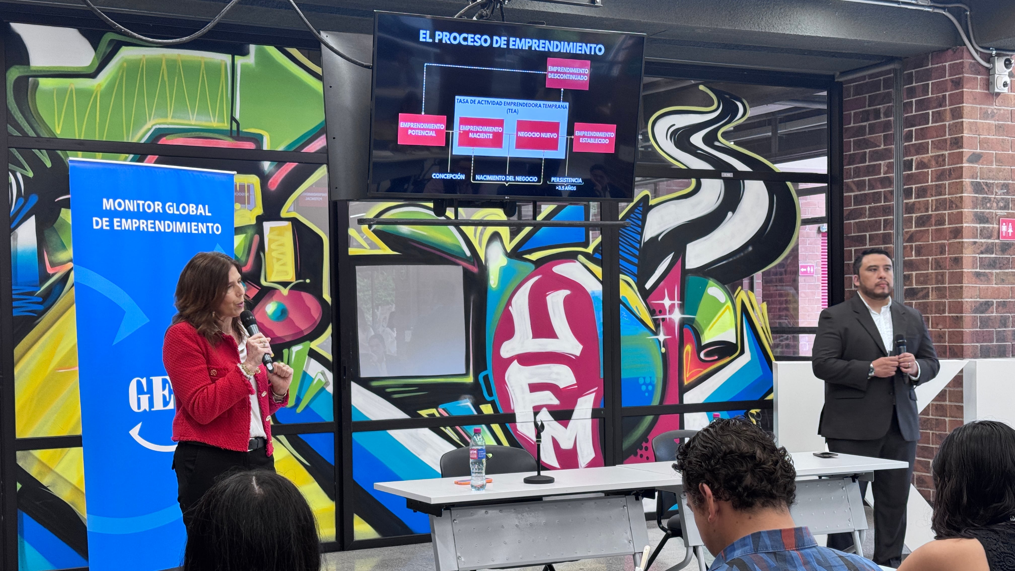 Presentan el Informe Nacional de Emprendimiento Guatemala 2025-2026 del Global Entrepreneurship Monitor, presentado por el Centro de Emprendimiento Kirzner de la Universidad Francisco Marroquín.