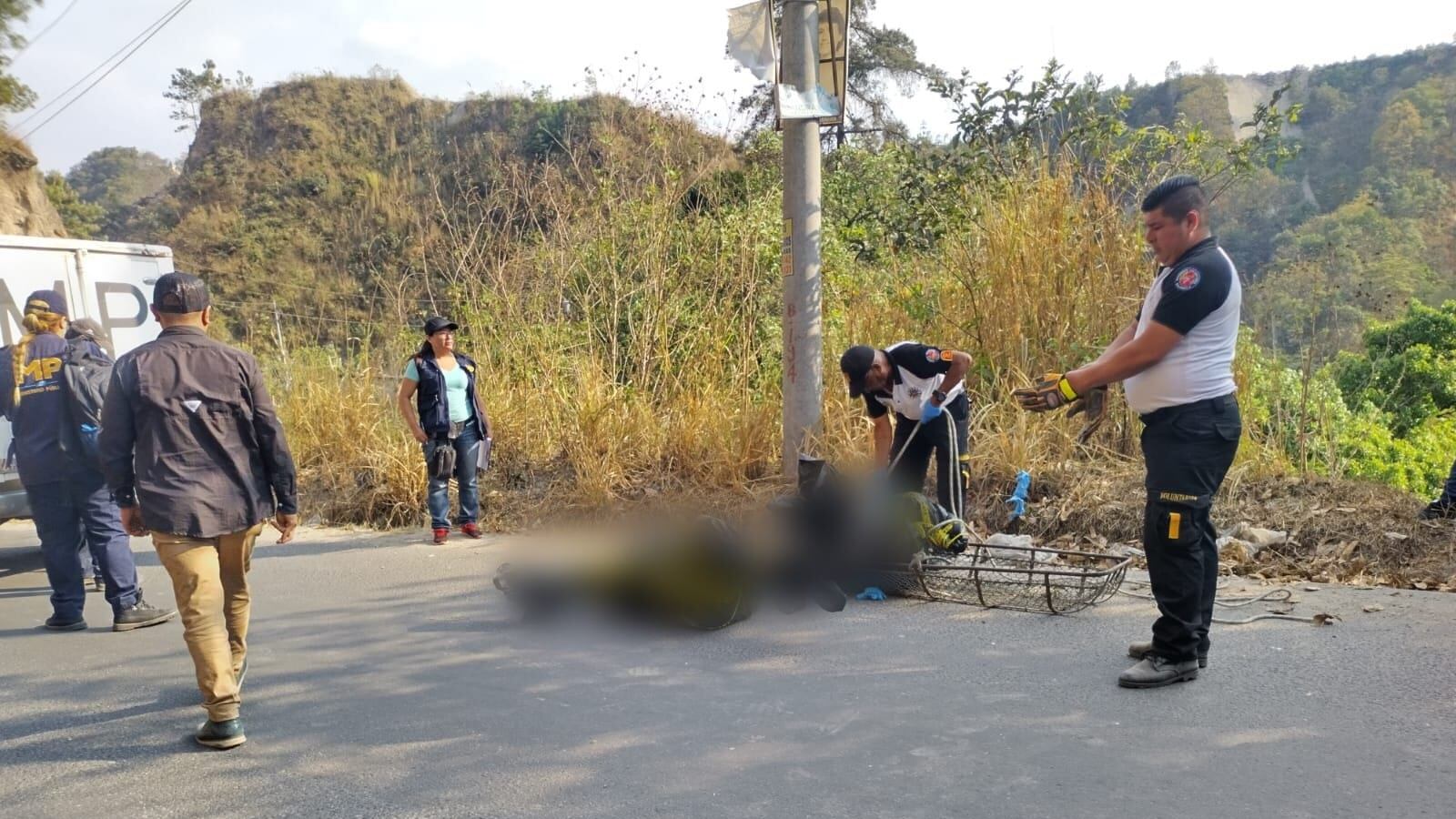 El Jueves Santo fueron hallados dos cuerpos en el fondo de un barranco.