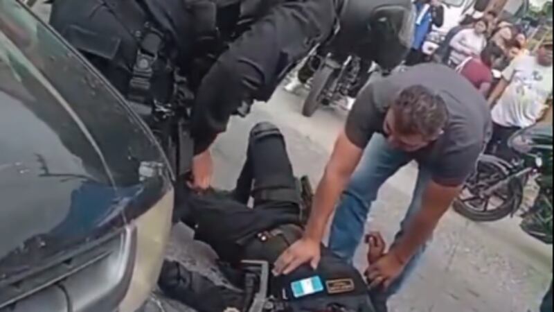 Atropellan a agente de la PNC en ruta Palín-Escuintla