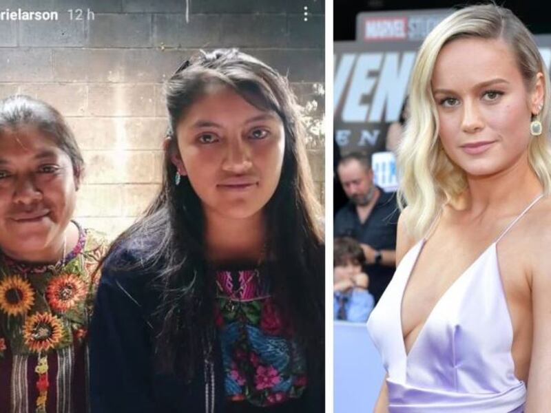 Brie Larson, “Capitana Marvel”, comparte historia de estudiante guatemalteca